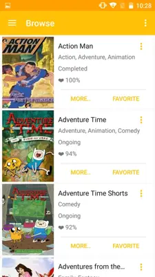 Toonmania android App screenshot 5